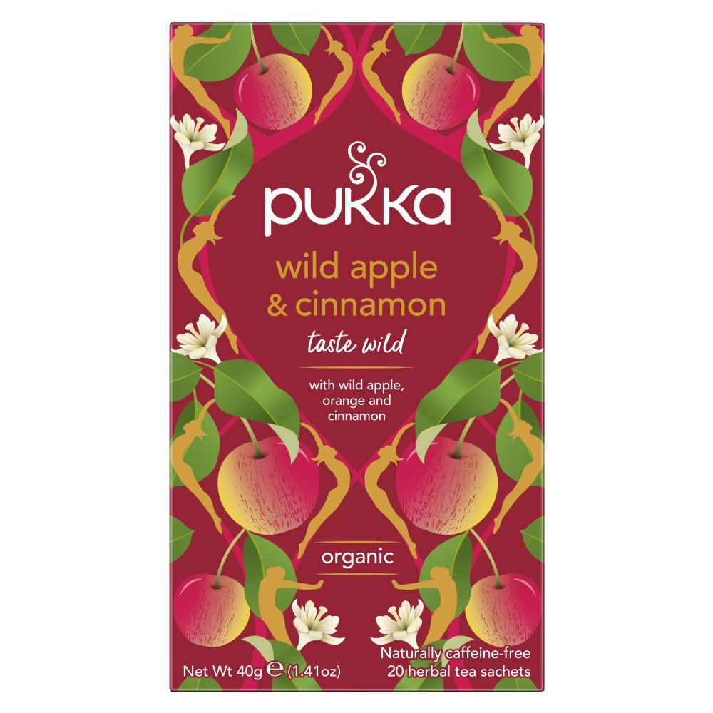 Pukka 20 Wild Apple & Cinnamon 40G