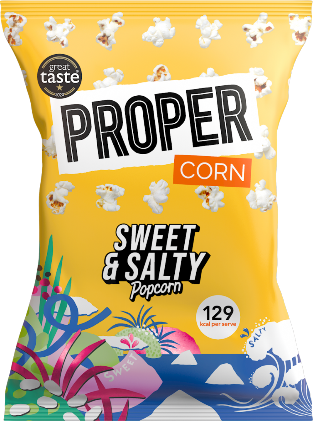 Proper Corn - Sweet & Salty Popcorn 90G