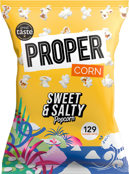 Proper Corn - Sweet & Salty Popcorn 90G