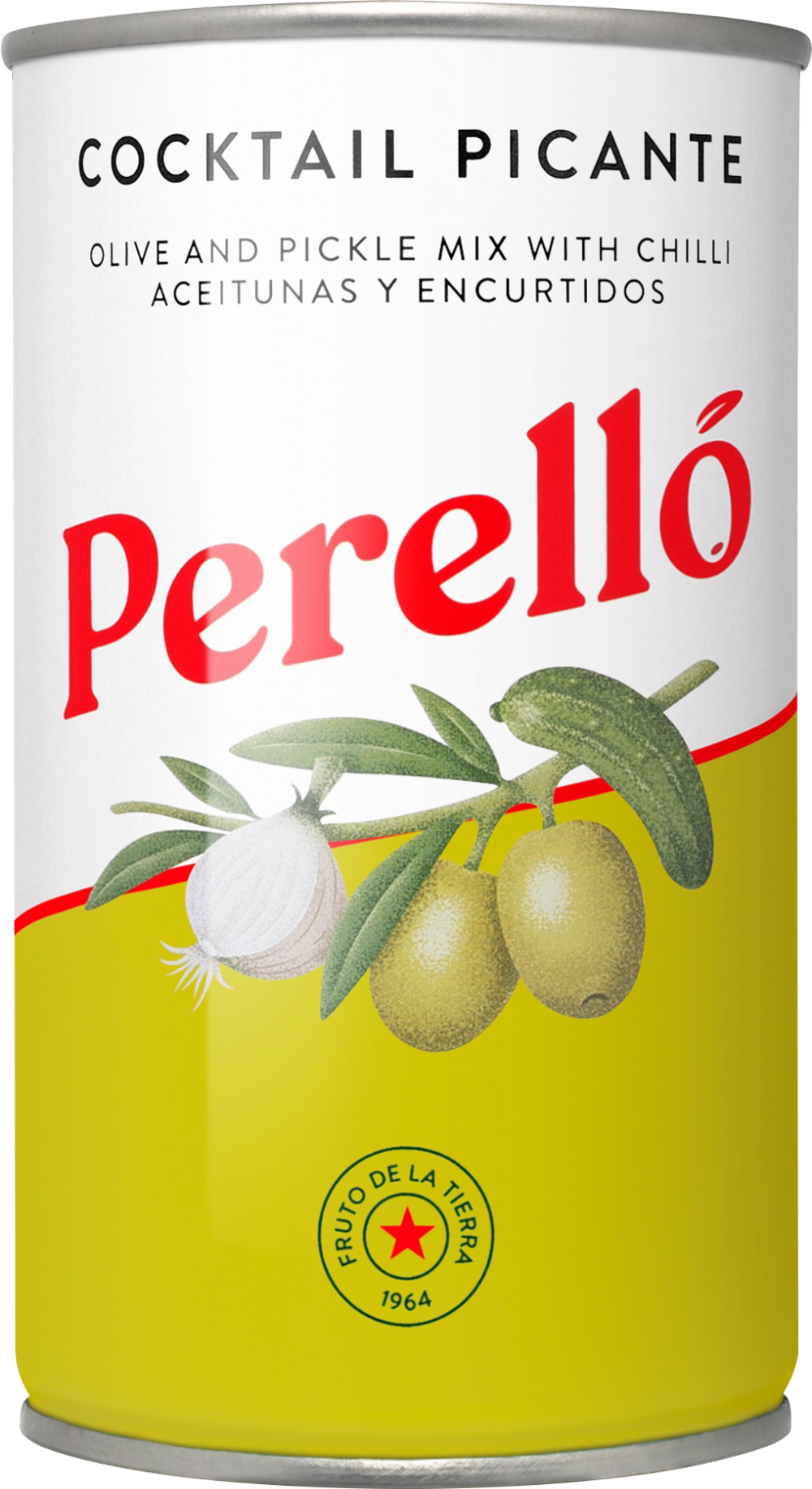 Perello Cocktail Picante Olives And Pickles 350G