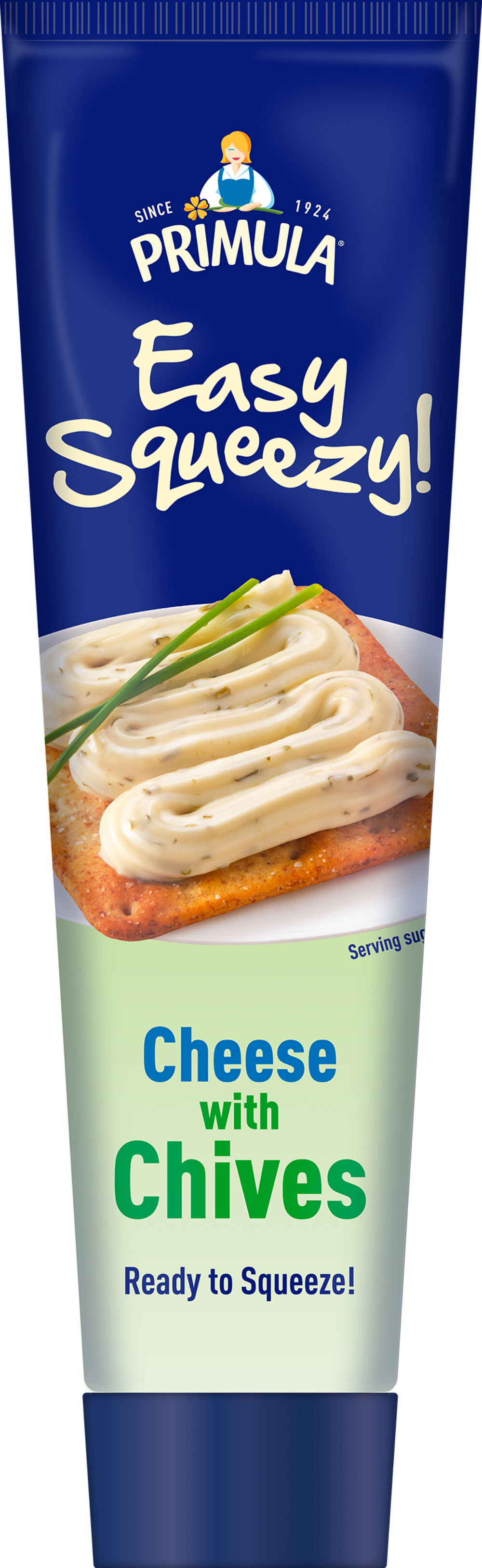 Primula Easy Squeezy! Cheese With Chives 100G
