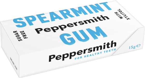 Peppersmith Sugar Free Spearmint Chewing Gum With Xylitol, 15g