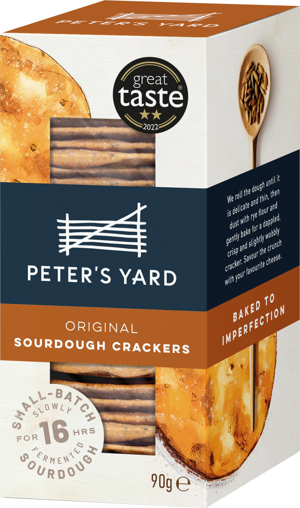 Peter's Yard Original Sourdough Crackers 90G