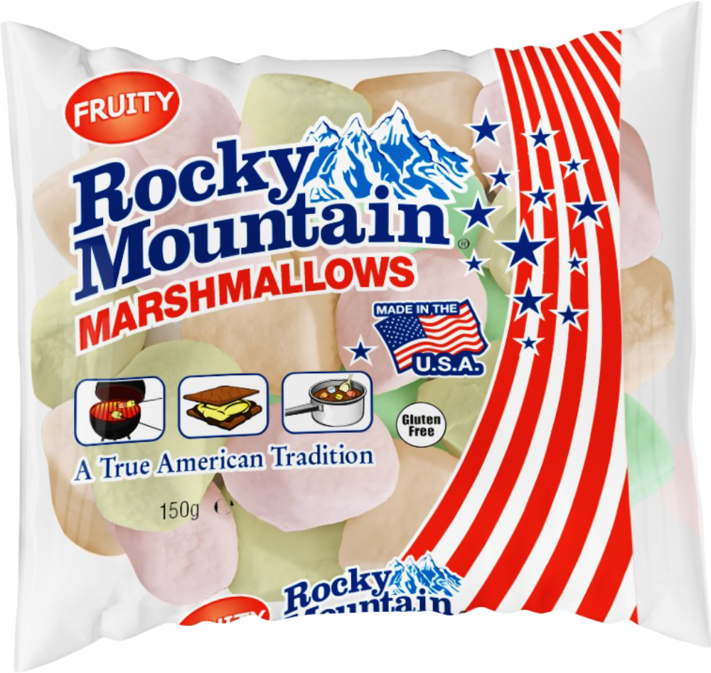 Rocky Mountain Fruity Marshmallows 150G