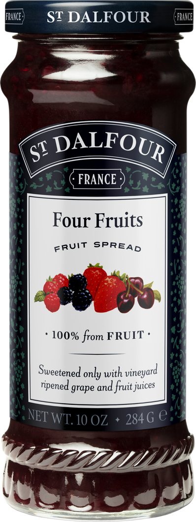 St Dalfour Four Fruits Fruit Spread, 284g