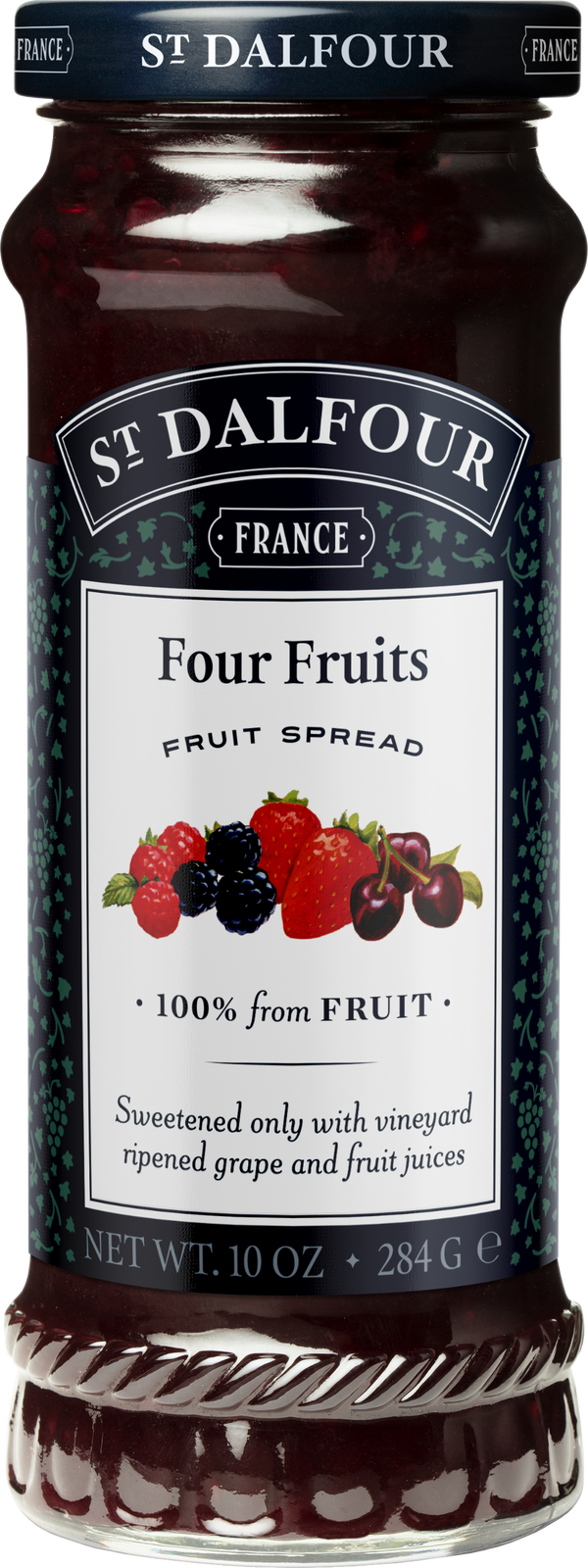 St Dalfour Four Fruits Fruit Spread, 284g