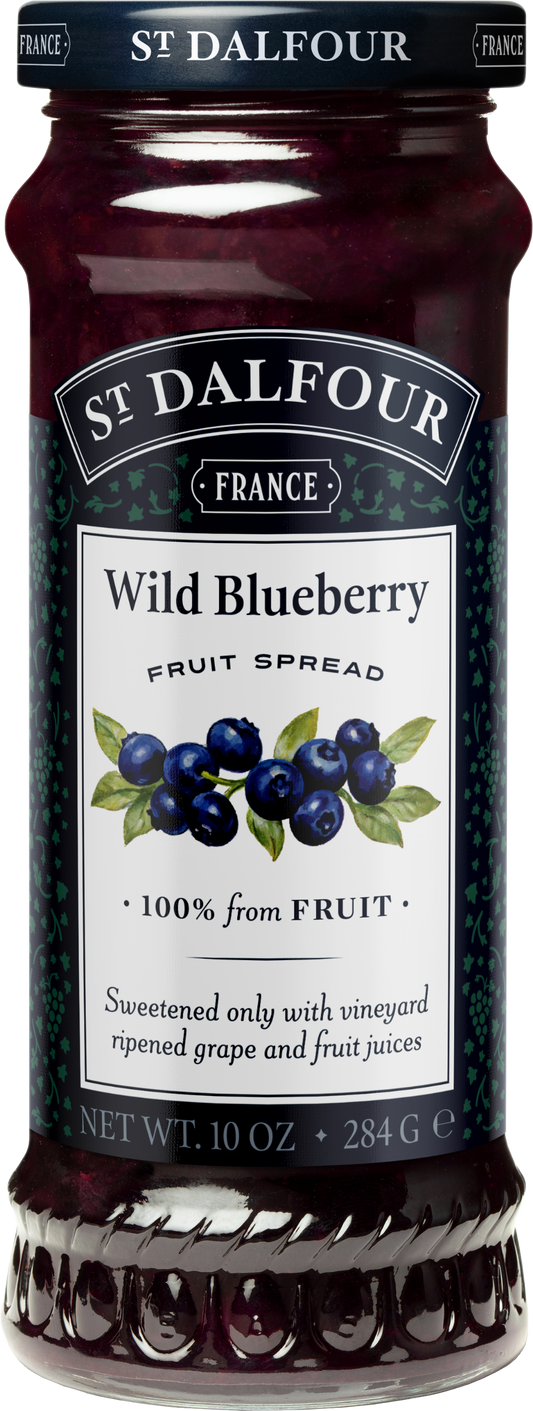 St Dalfour Wild Blueberry Fruit Spread 284G