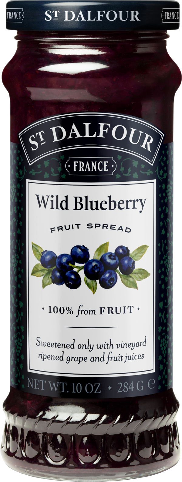 St Dalfour Wild Blueberry Jam, 284g