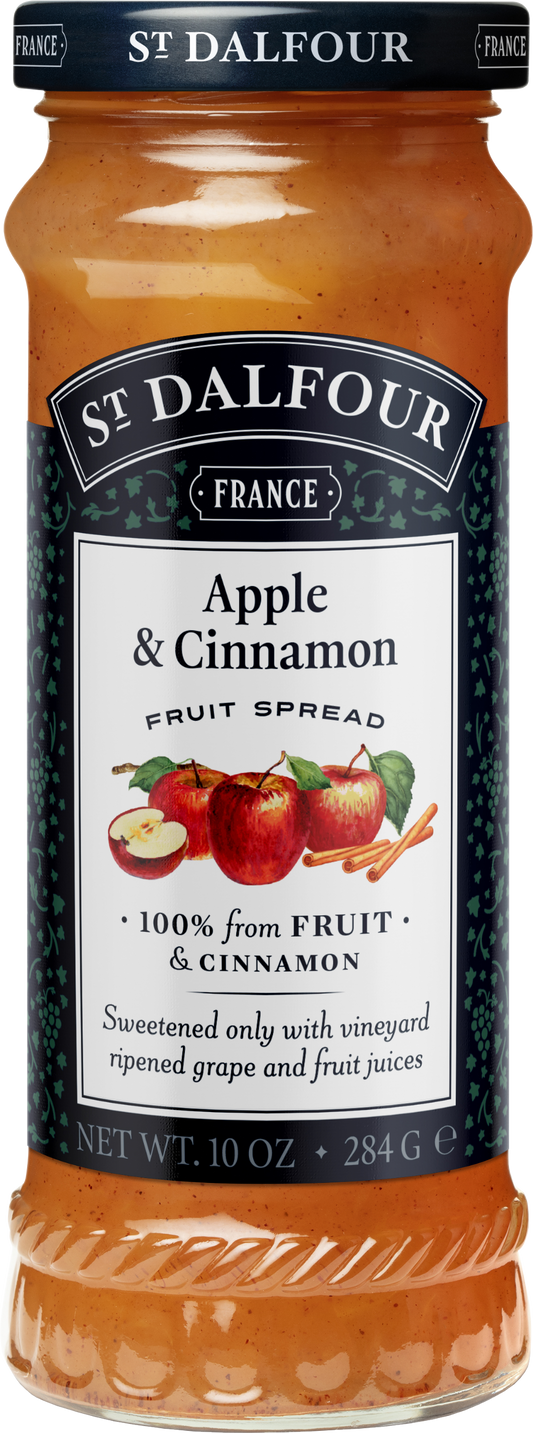 St Dalfour Apple & Cinnamon Fruit Spread 284G