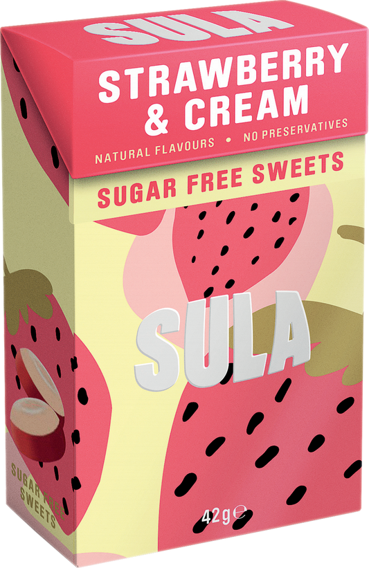 Sula Strawberry & Cream 42G
