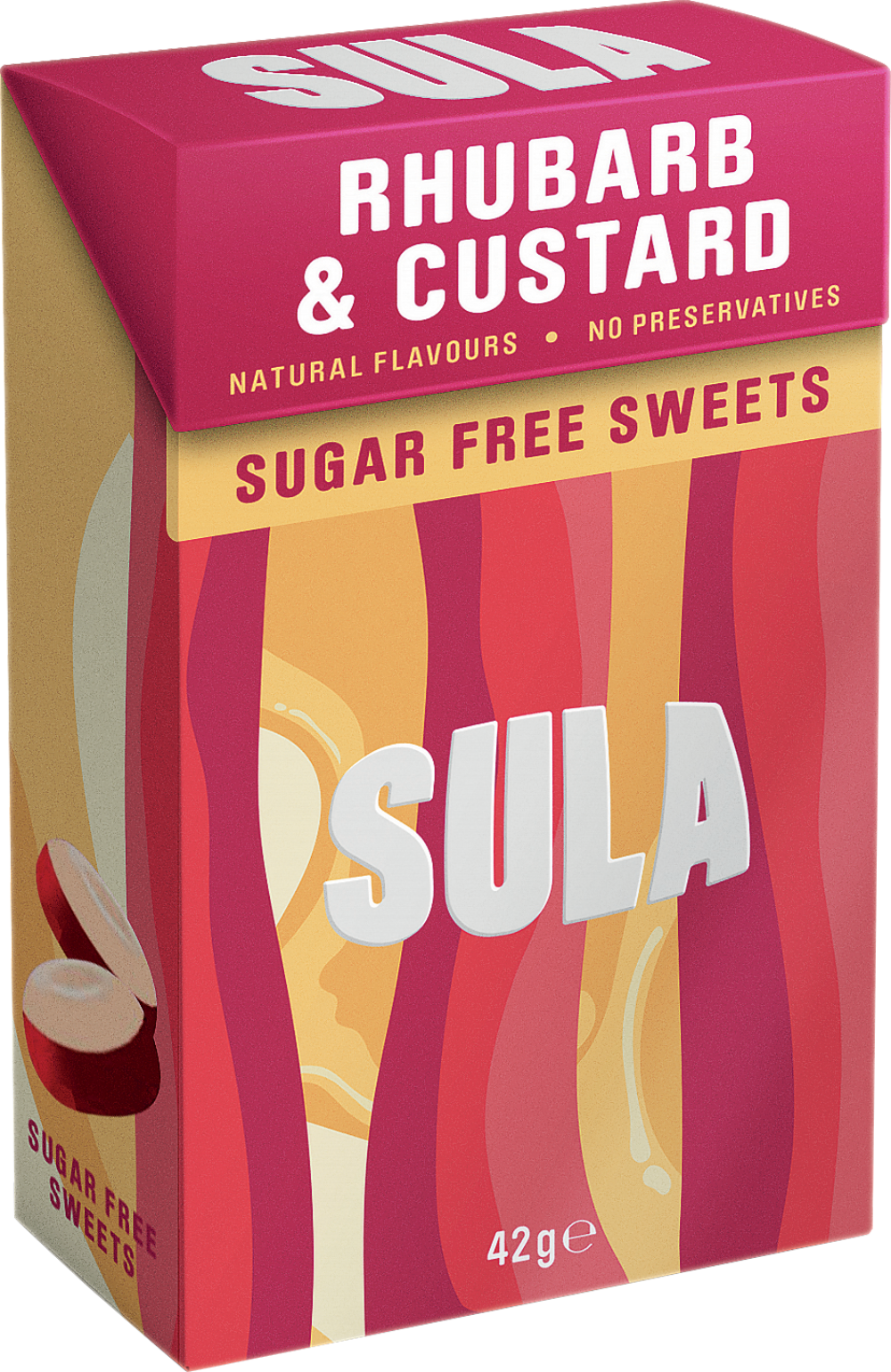Sula Rhubarb & Custard 42G