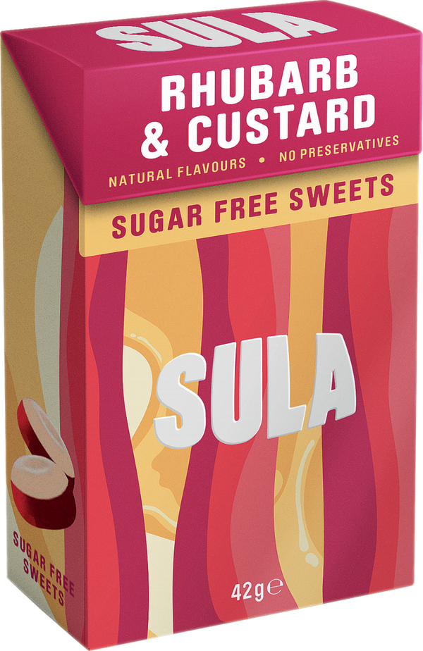 Sula Rhubarb & Custard, 42g
