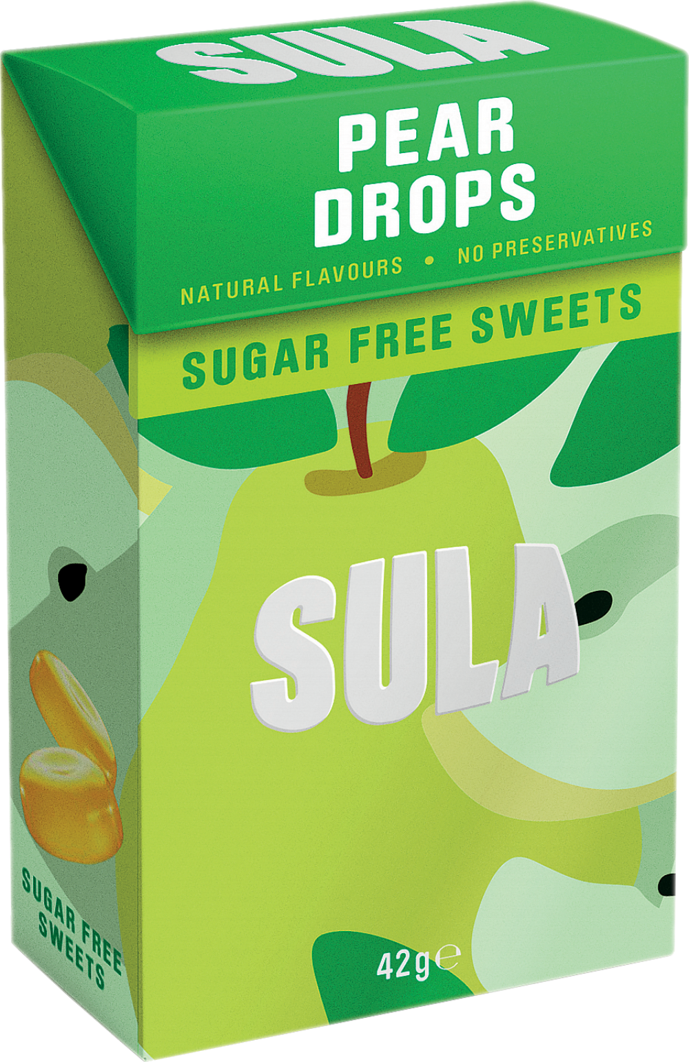 Sula Pear Drops 42G