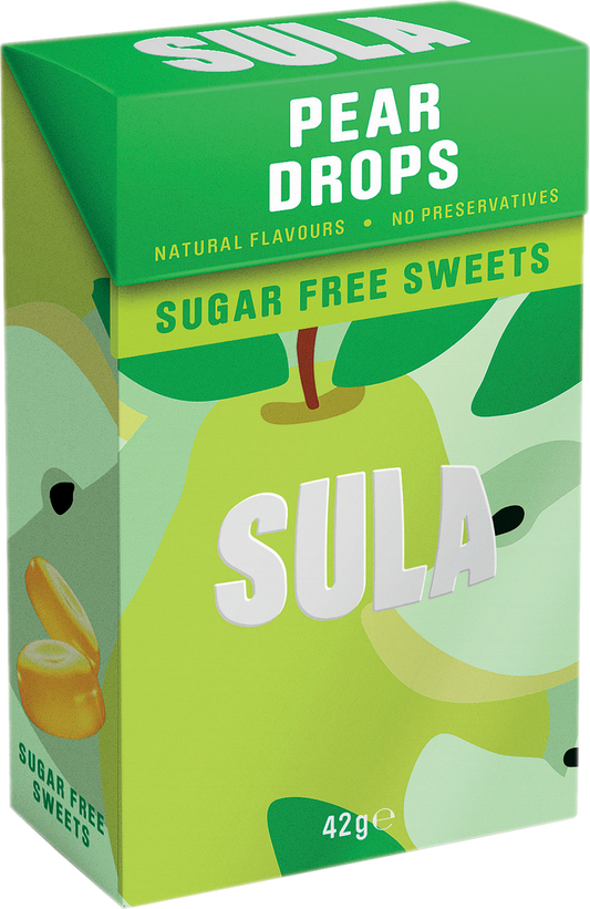 Sula Pear Drops 42G