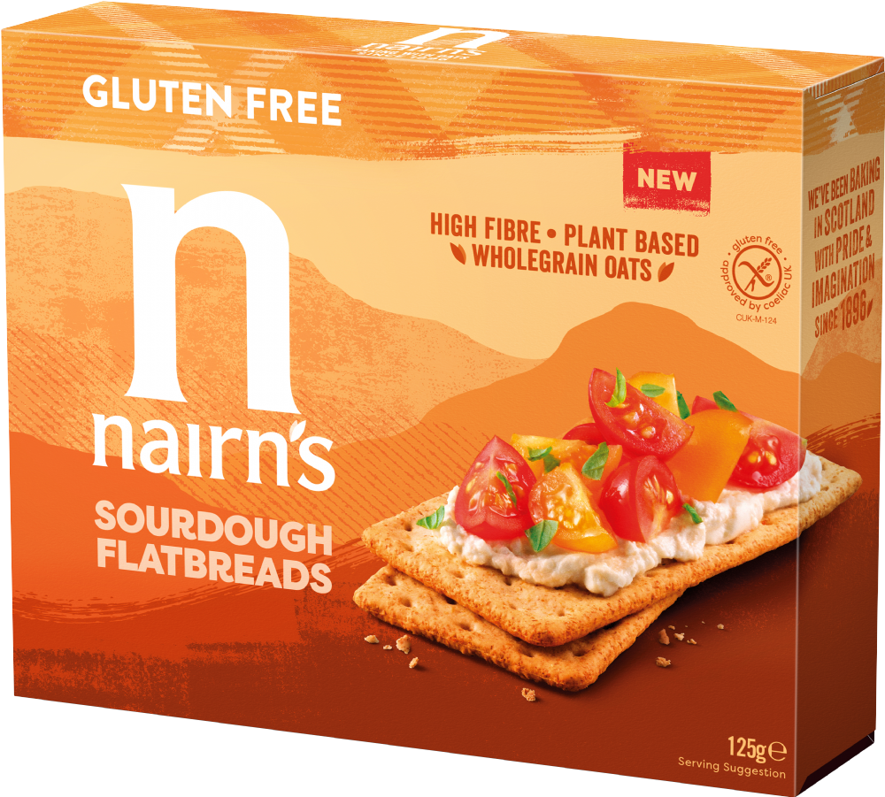 Nairn's Gluten Free Sourdough Flatbreads 125G