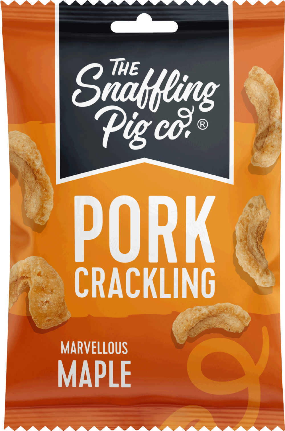 The Snaffling Pig Co. Pork Crackling - Marvellous Maple 40G