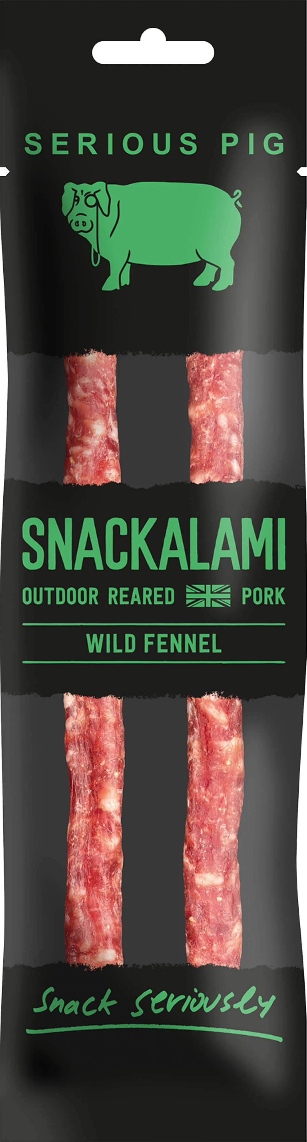 Serious Pig Snackalami - Wild Fennel 30G
