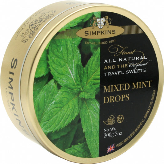 Simpkins Travel Sweets - Mixed Mint 200G