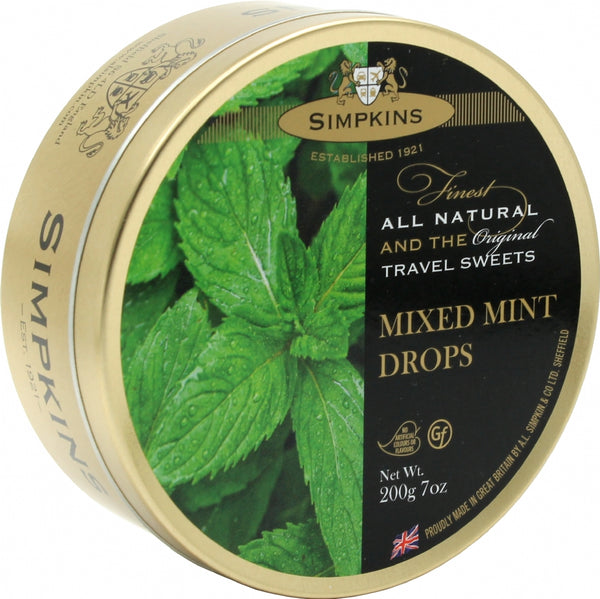 Simpkins Mixed Mint Travel Sweets, 200g