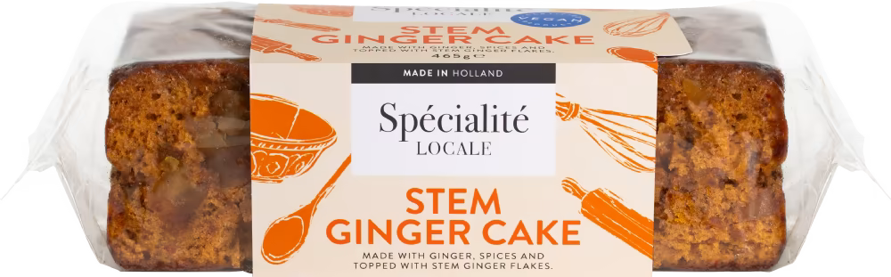 Specialite Locale Stem Ginger Loaf Cake, 465g
