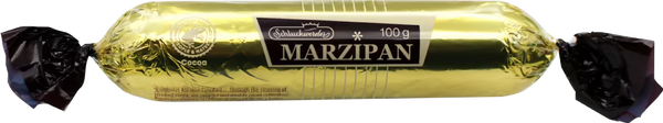 SCHLUCKWERDER Dark Chocolate Covered Marzipan Bar, 100g