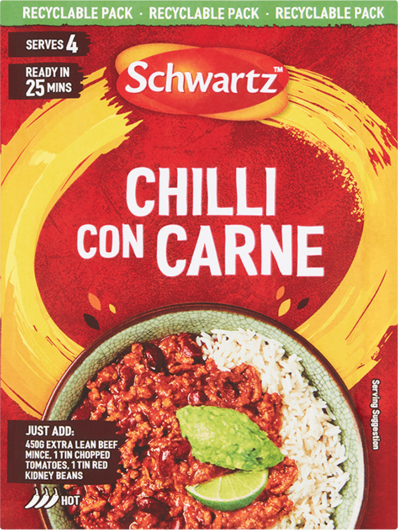 Schwartz Chilli Con Carne Recipe Mix, 41g