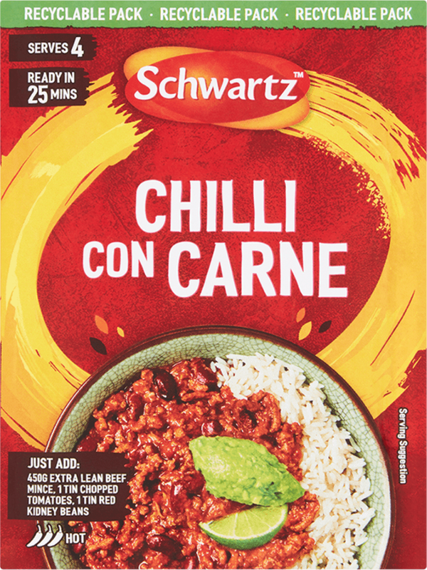 Schwartz Chilli Con Carne Recipe Mix, 41g