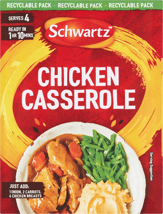 Schwartz Chicken Casserole Recipe Mix 36G