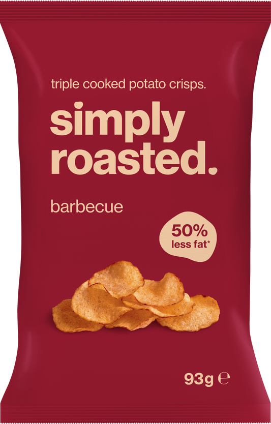 Simply Roasted Barbecue Crisps 93G