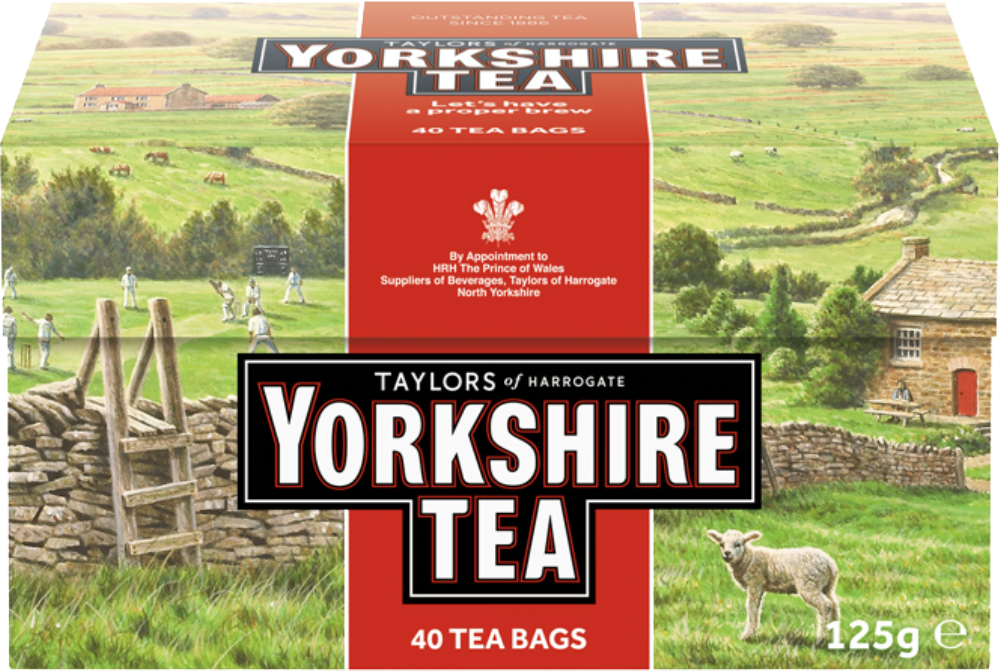 Taylors Of Harrogate Yorkshire Tea - 40 Teabags 125G