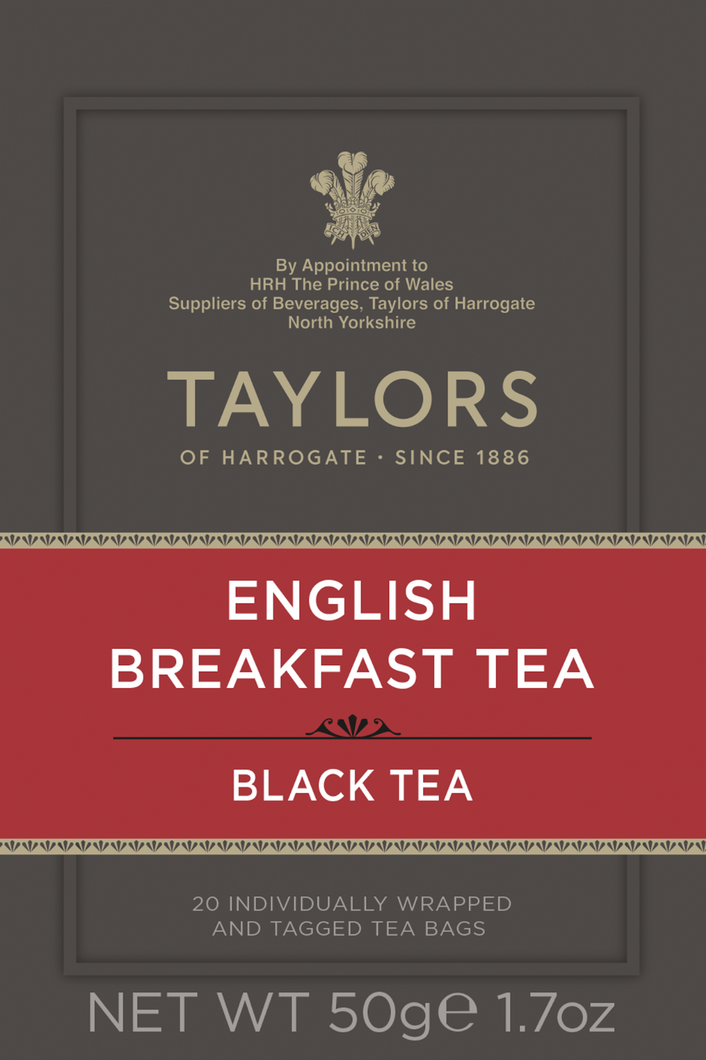 Taylors Of Harrogate 20 English Breakfast Teabags