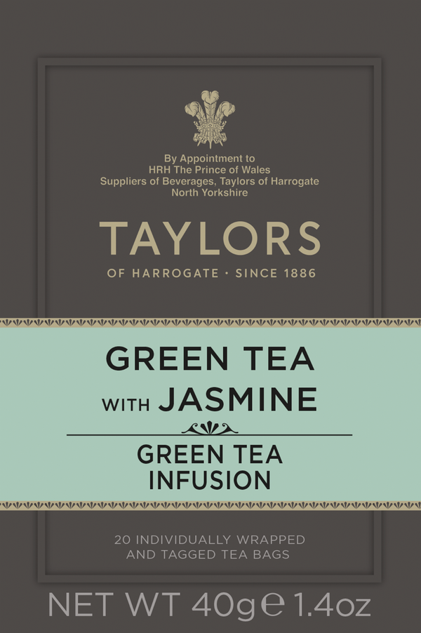 Taylors Of Harrogate Green Tea With Jasmine, 20 teabags