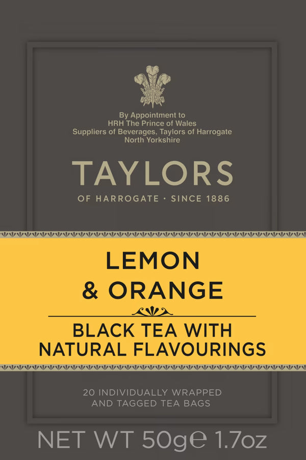 Taylors of Harrogate 20 Lemon & Orange Tea Bags