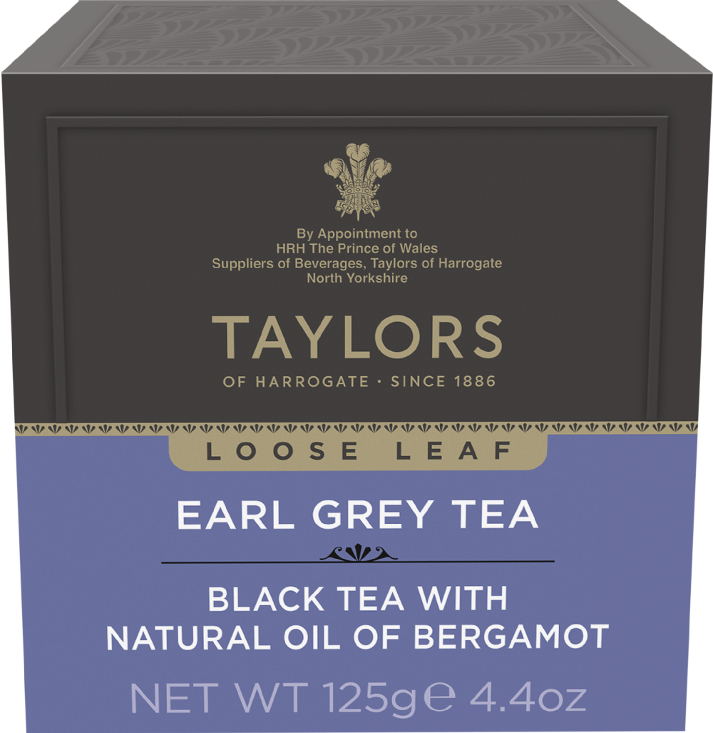 Taylors Of Harrogate Loose Leaf Earl Grey Tea, 125g