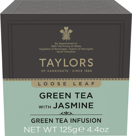 Taylors Of Harrogate Loose Leaf Green Tea With Jasmine 125G