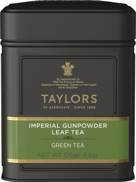 Taylors Of Harrogate Imperial Gunpowder Leaf Tea - Caddy 125G
