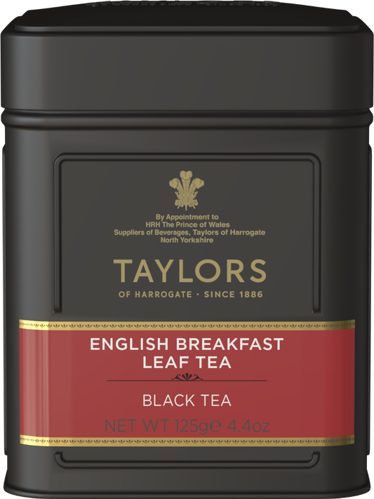 Taylors Of Harrogate English Breakfast Leaf Tea - Caddy 125G