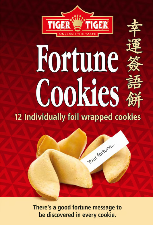 Tiger Tiger 12 Fortune Cookies, 60g