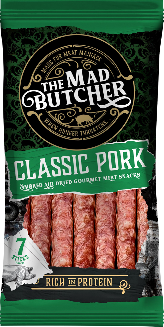 The Mad Butcher Classic Pork Salami Snack 70G