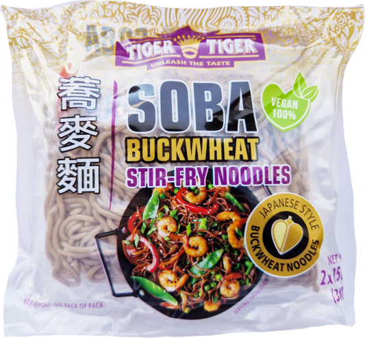 Tiger Tiger Soba Buckwheat Stir-Fry Noodles (2X150G)