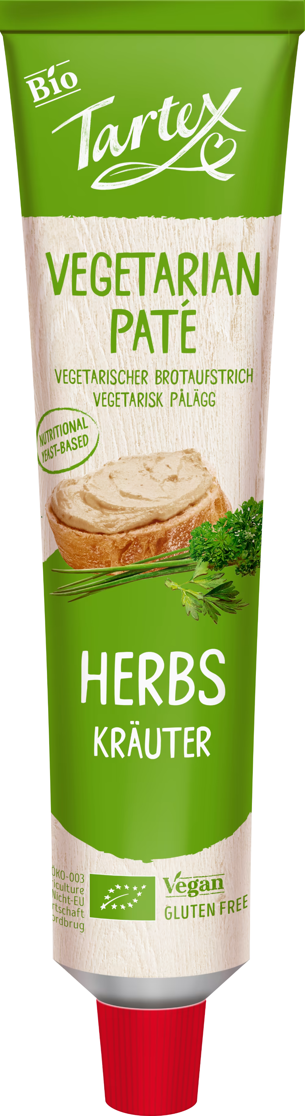 Tartex Vegetarian Paté Herbs 200g