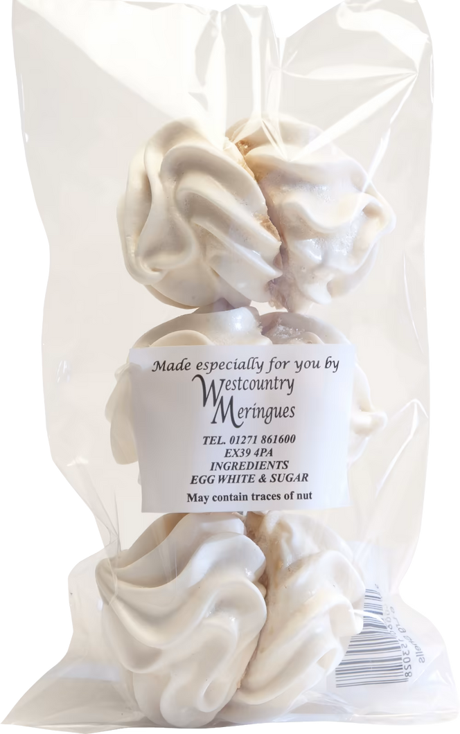 Westcountry Meringues 6 Large Meringue Shells