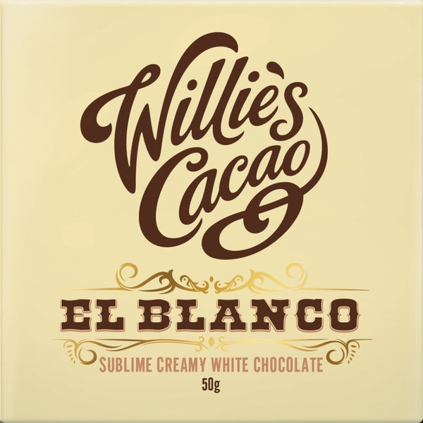 Willie's Cacao El Blanco Venezuelan White Chocolate, 50g