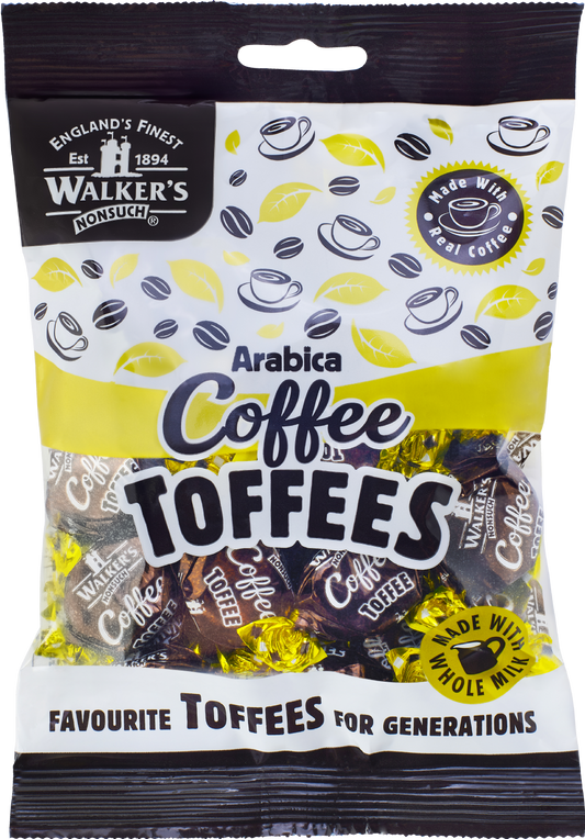 Walker's Nonsuch Arabica Coffee Toffees - Bag 150G