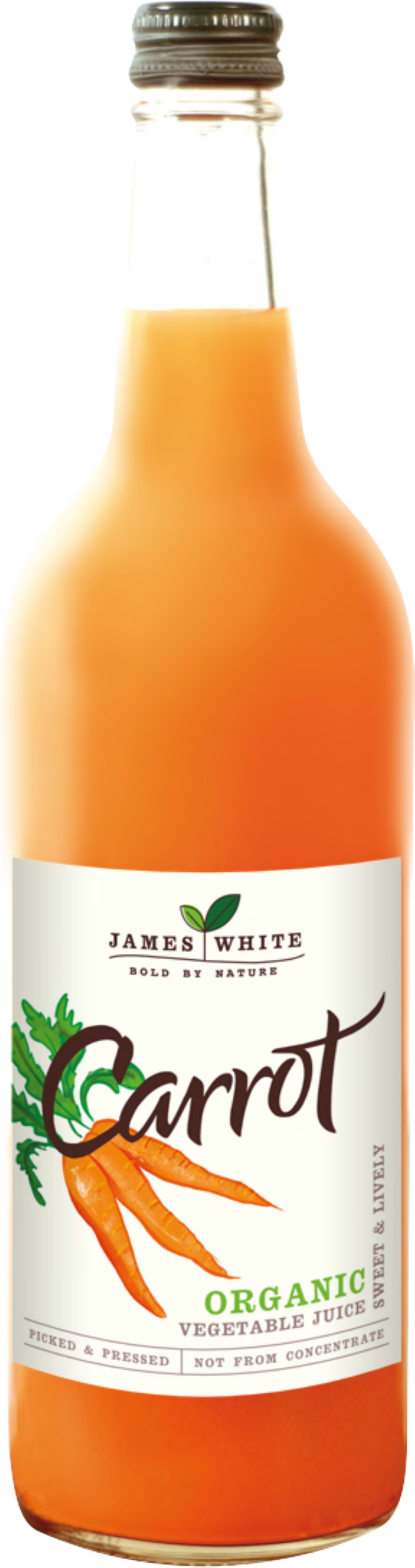 James White Organic Carrot Juice 750ml