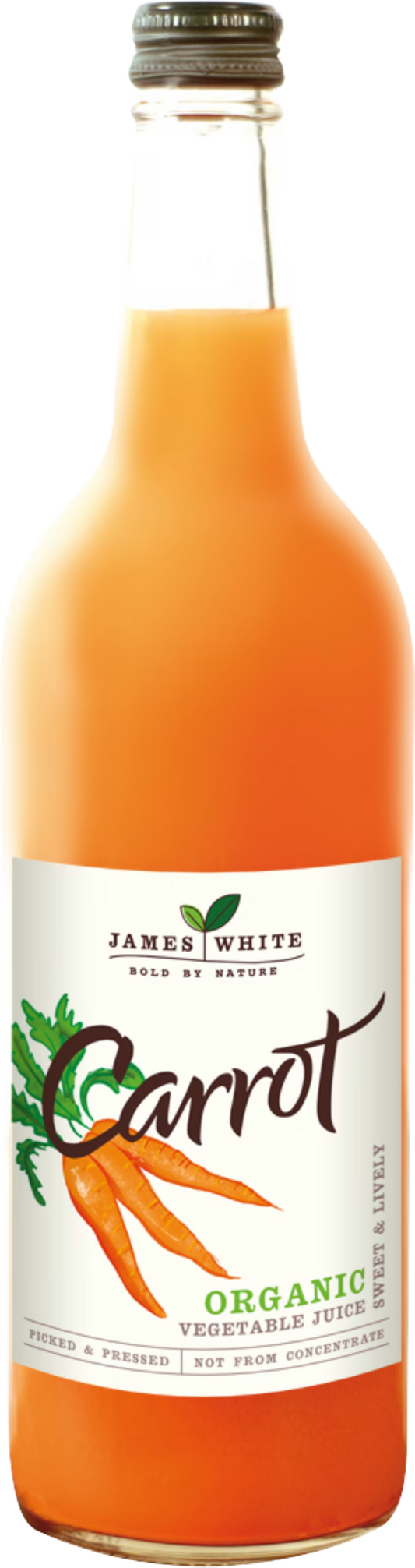 James White Organic Carrot Juice 750ml