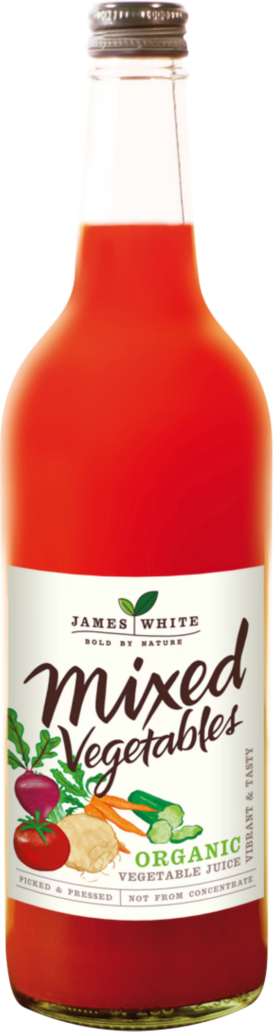 James White Organic Mixed Vegetable Juice 750ml