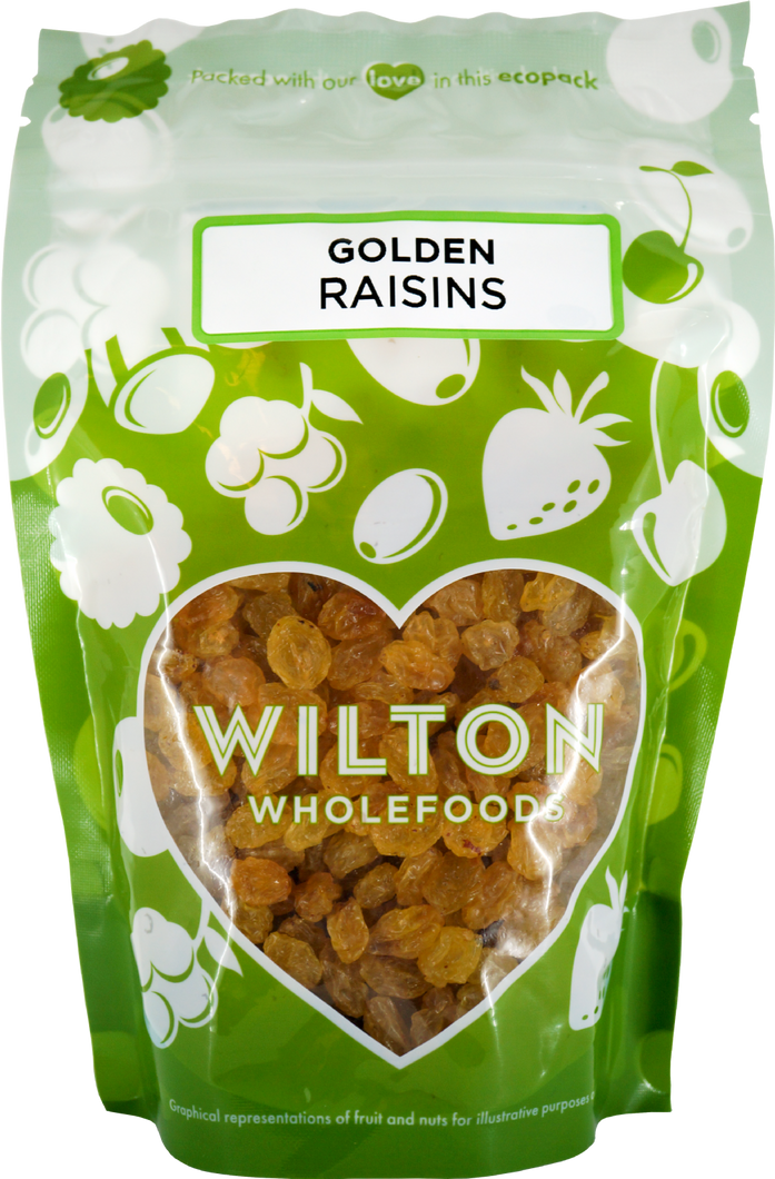 Wilton Wholefoods Golden Raisins, 250g