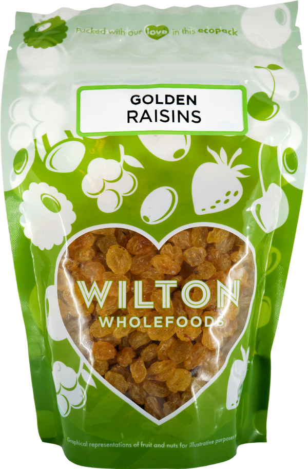 Wilton Wholefoods Golden Raisins, 250g