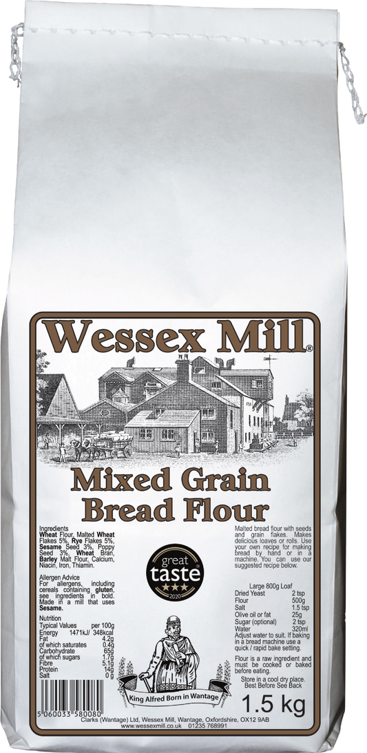 Wessex Mill Mixed Grain Bread Flour 1.5Kg